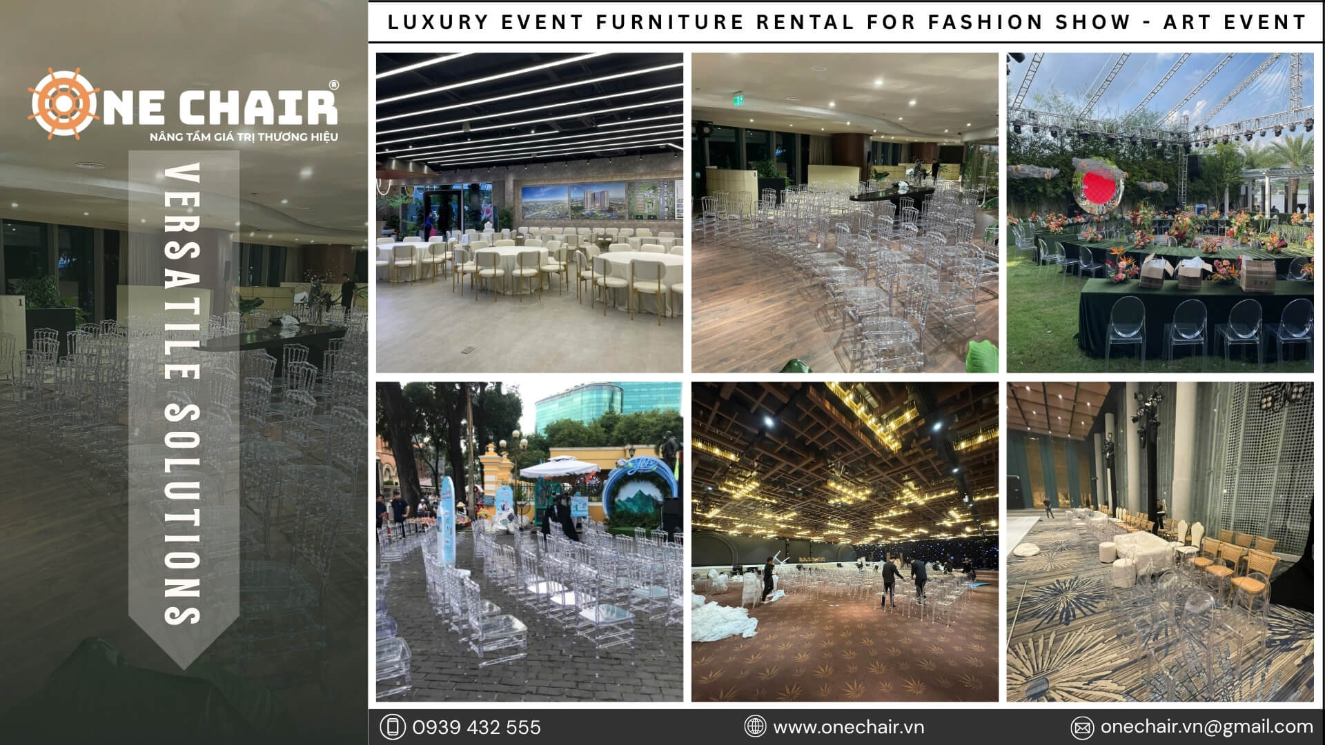 dịch vụ cho thuê bàn ghế cao cấp cho sự kiện Fashion show, runway tại TP.HCM 7