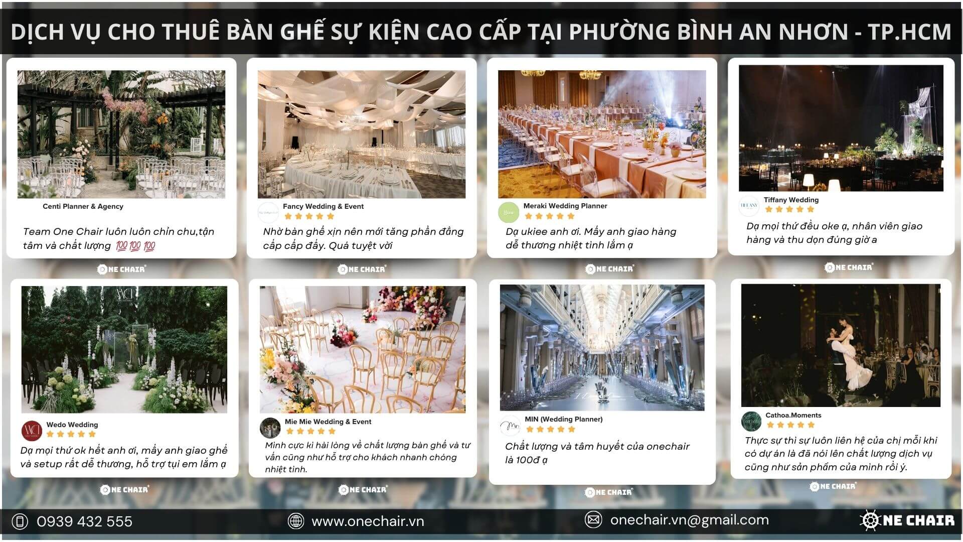 Hình 20: One Chair nhận được nhiều phản hồi tích cực từ khách hàng và đối tác.