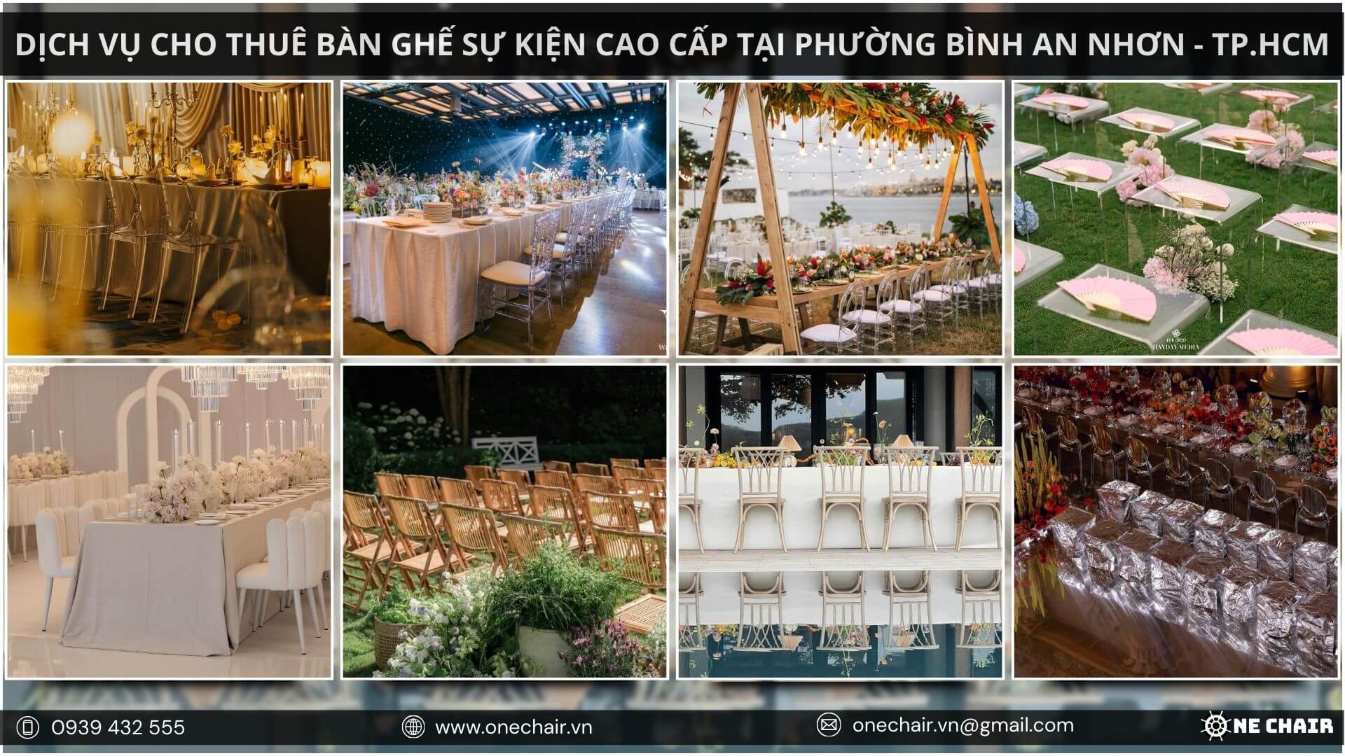 Hình 6: Đội ngũ chuyên gia của One Chair luôn cập nhật xu hướng nội thất sự kiện mới nhất.