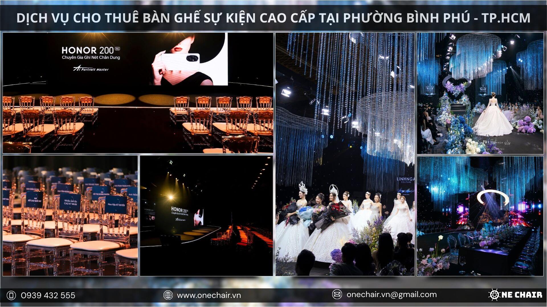 One Chair kiến tạo vị thế và đẳng cấp cho sự kiện