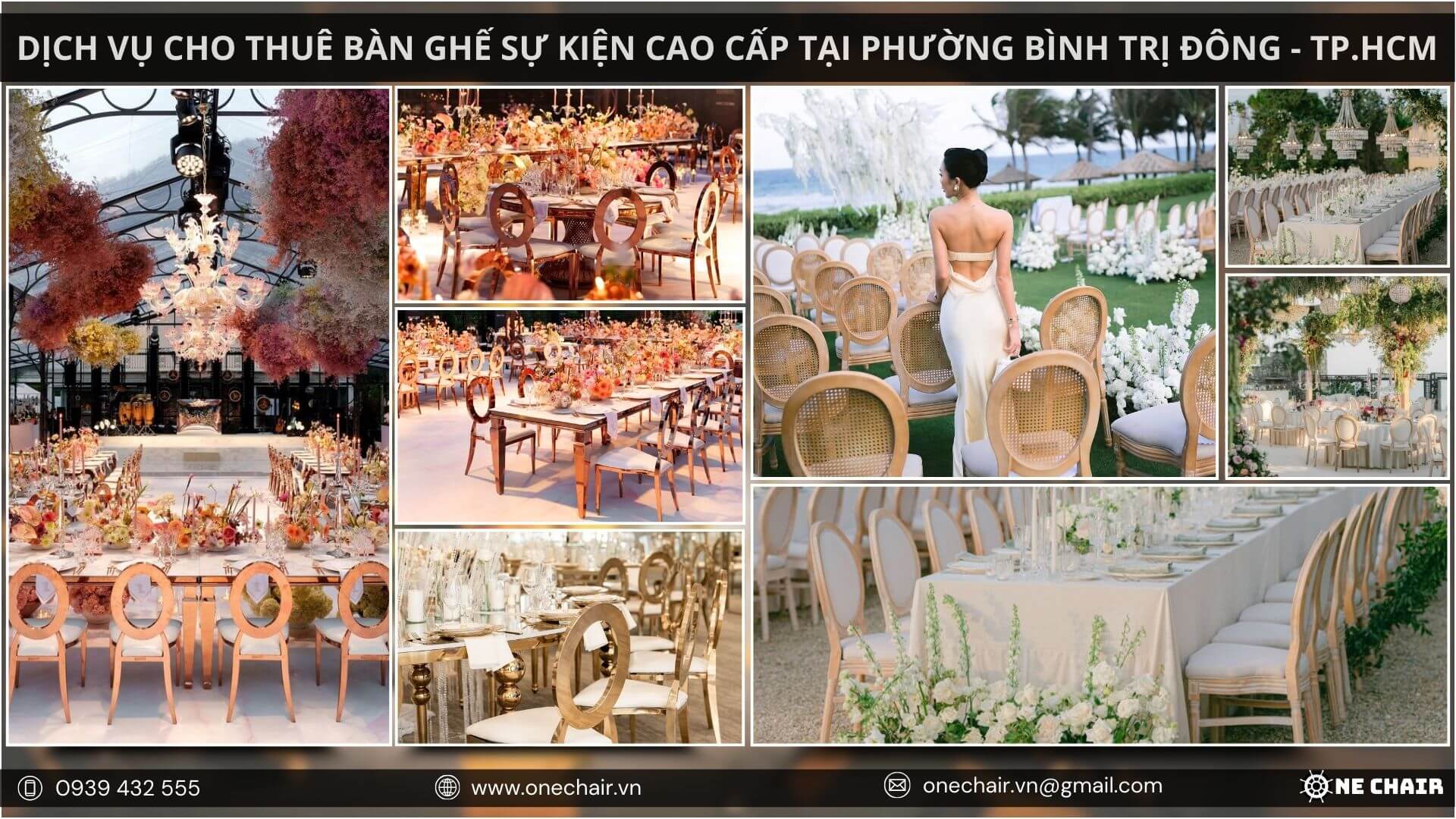 Hình 11: Nội thất sự kiện sang trọng, xa hoa, nâng tầm đẳng cấp tại các địa điểm ở Thành phố Hồ Chí Minh.
