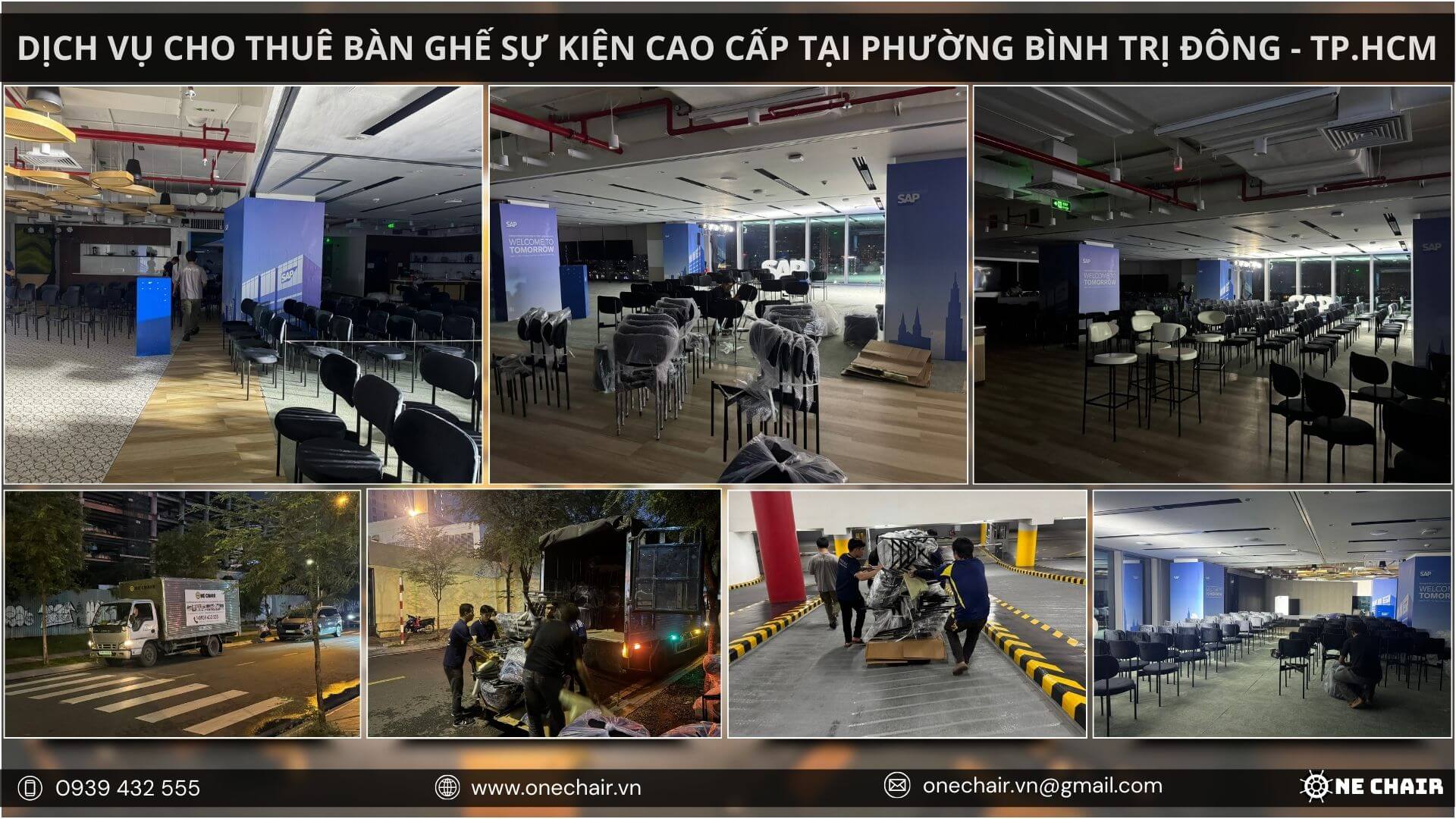 Hình 12:  One Chair cung cấp dịch vụ tận tâm và chuyên nghiệp tại Thành Phố Hồ Chí Minh.