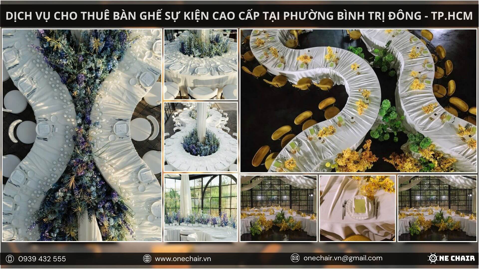 Hình 2:  Không gian sự kiện được kiến tạo chuyên nghiệp và hoàn hảo Thành phố Hồ Chí Minh.