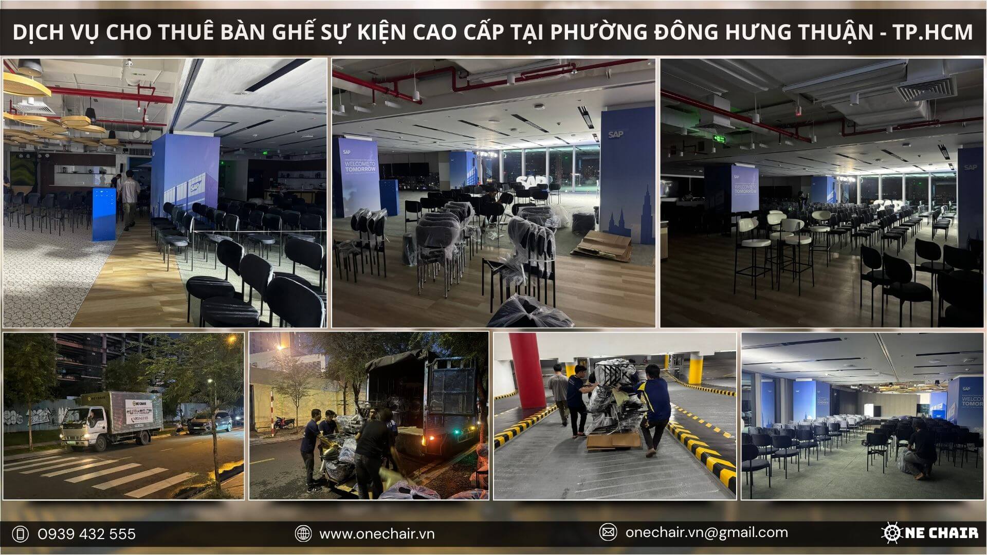 Quy trình cho thuê bàn ghế sự kiện chuyên nghiệp và tối ưu tại Đông Hưng Thuận, TP.HCM