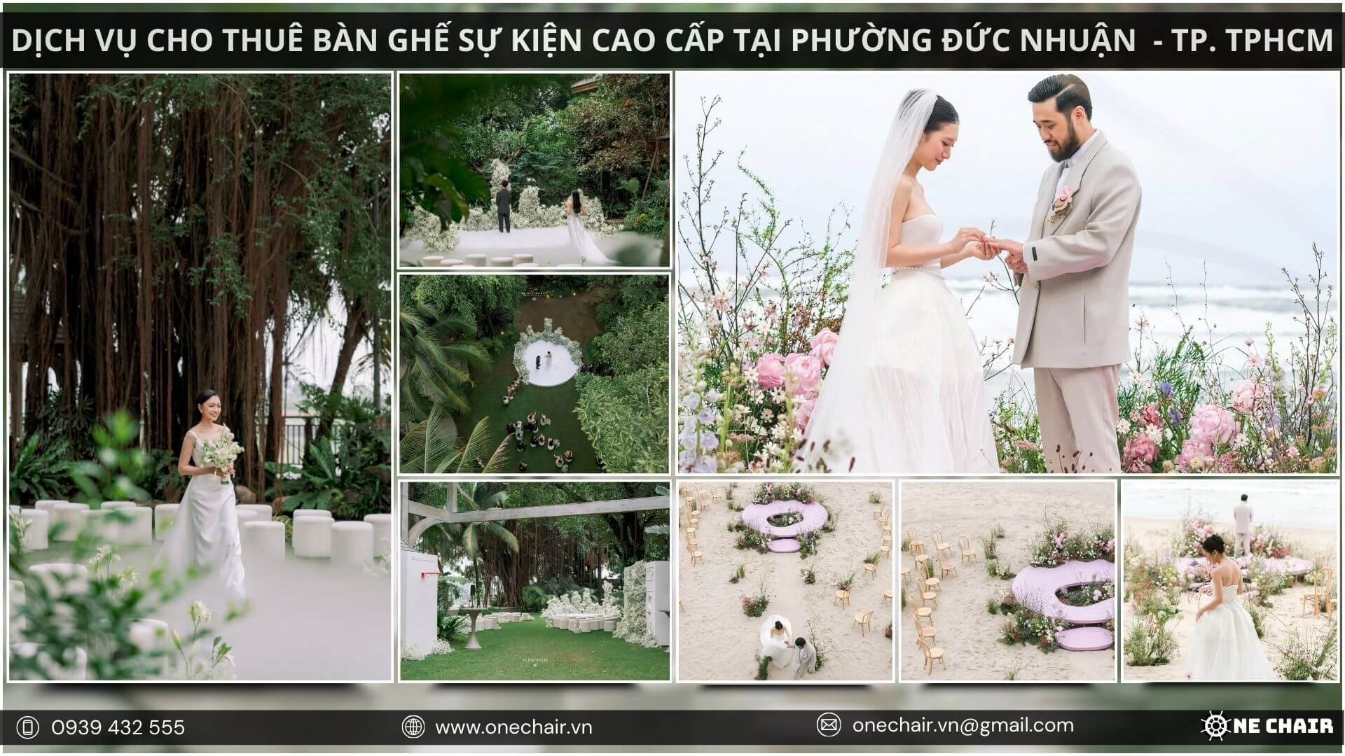 Hình 1: One Chair cung cấp giải pháp bàn ghế sự kiện đẳng cấp tại phường Đức Nhuận, quận Phú Nhuận, TP.Hồ Chí Minh.
