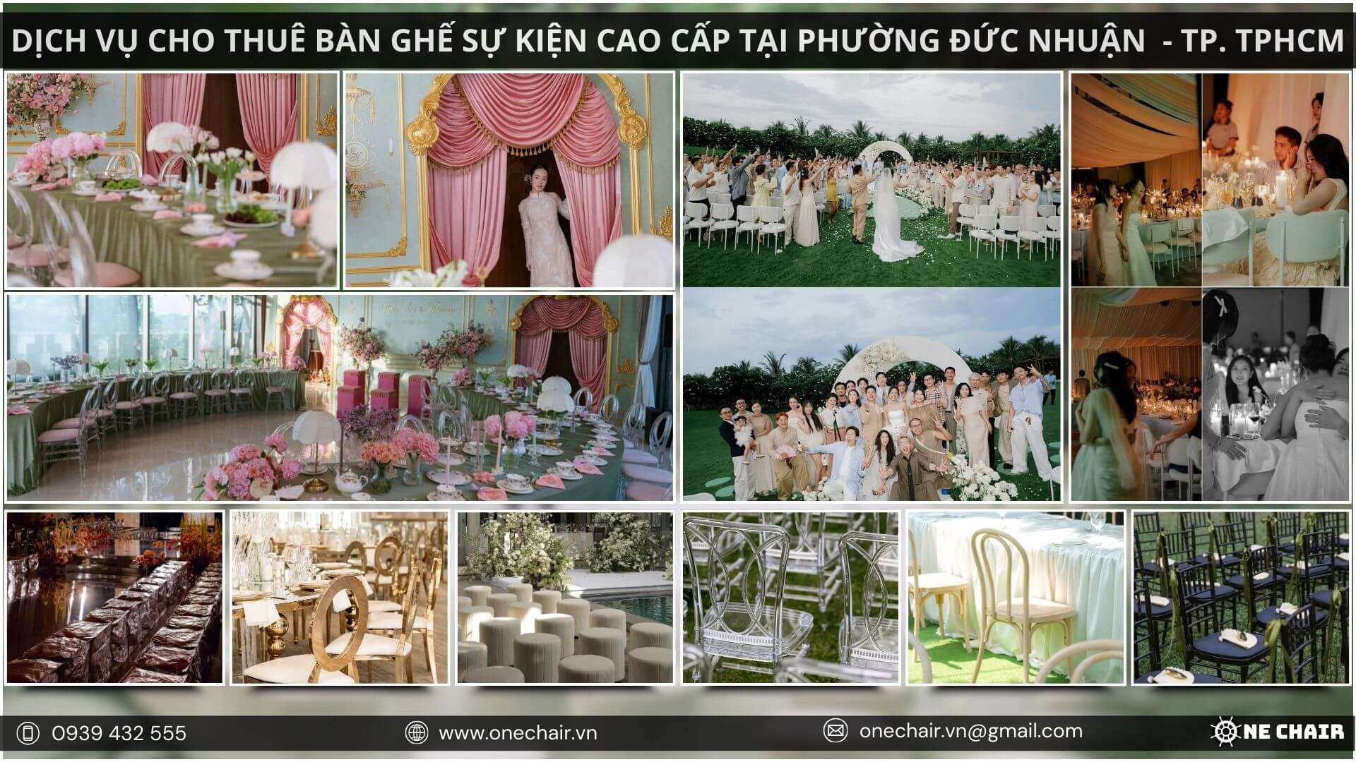 Hình 21: Sự an tâm và hài lòng của khách hàng khi hợp tác với One Chair cho sự kiện tại quận Phú Nhuận.