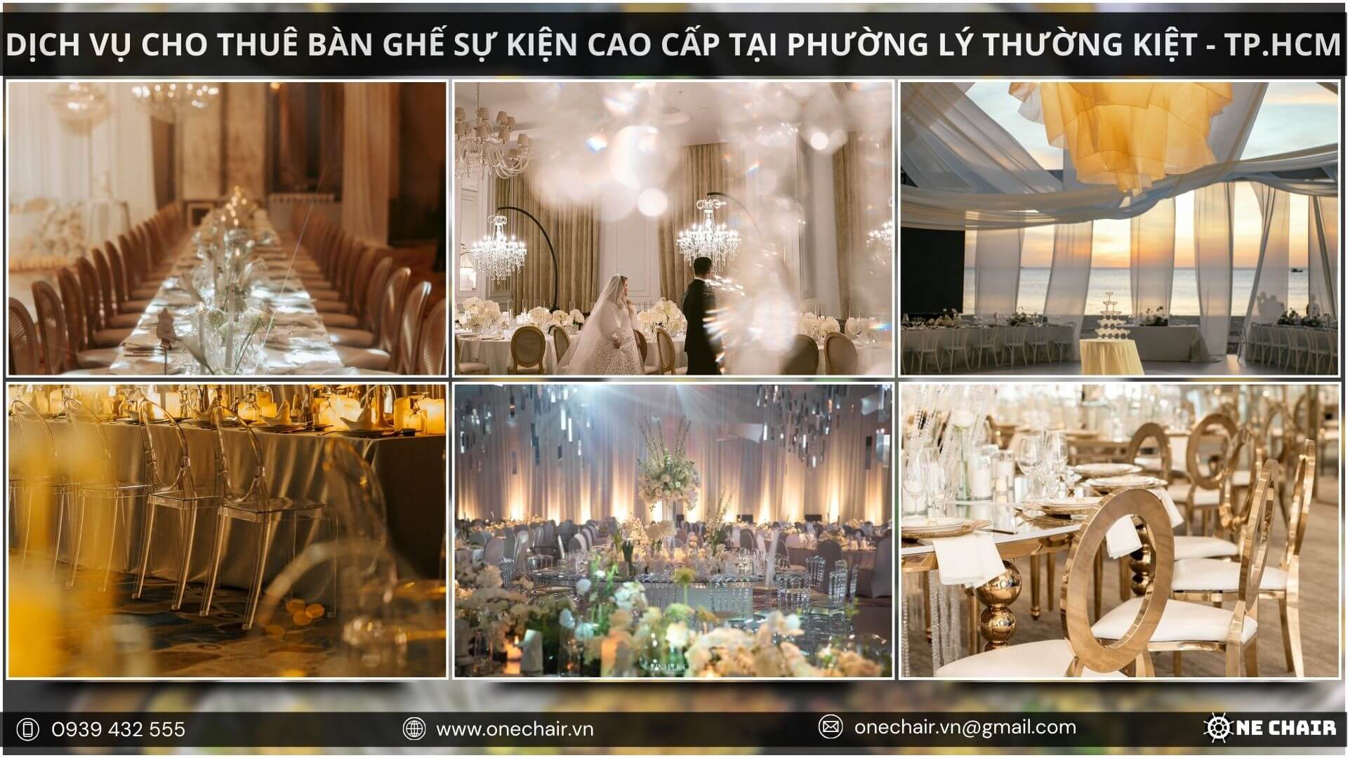 Hình 21: Liên hệ One Chair để được tư vấn giải pháp nội thất sự kiện cao cấp tại TP. Hồ Chí Minh.