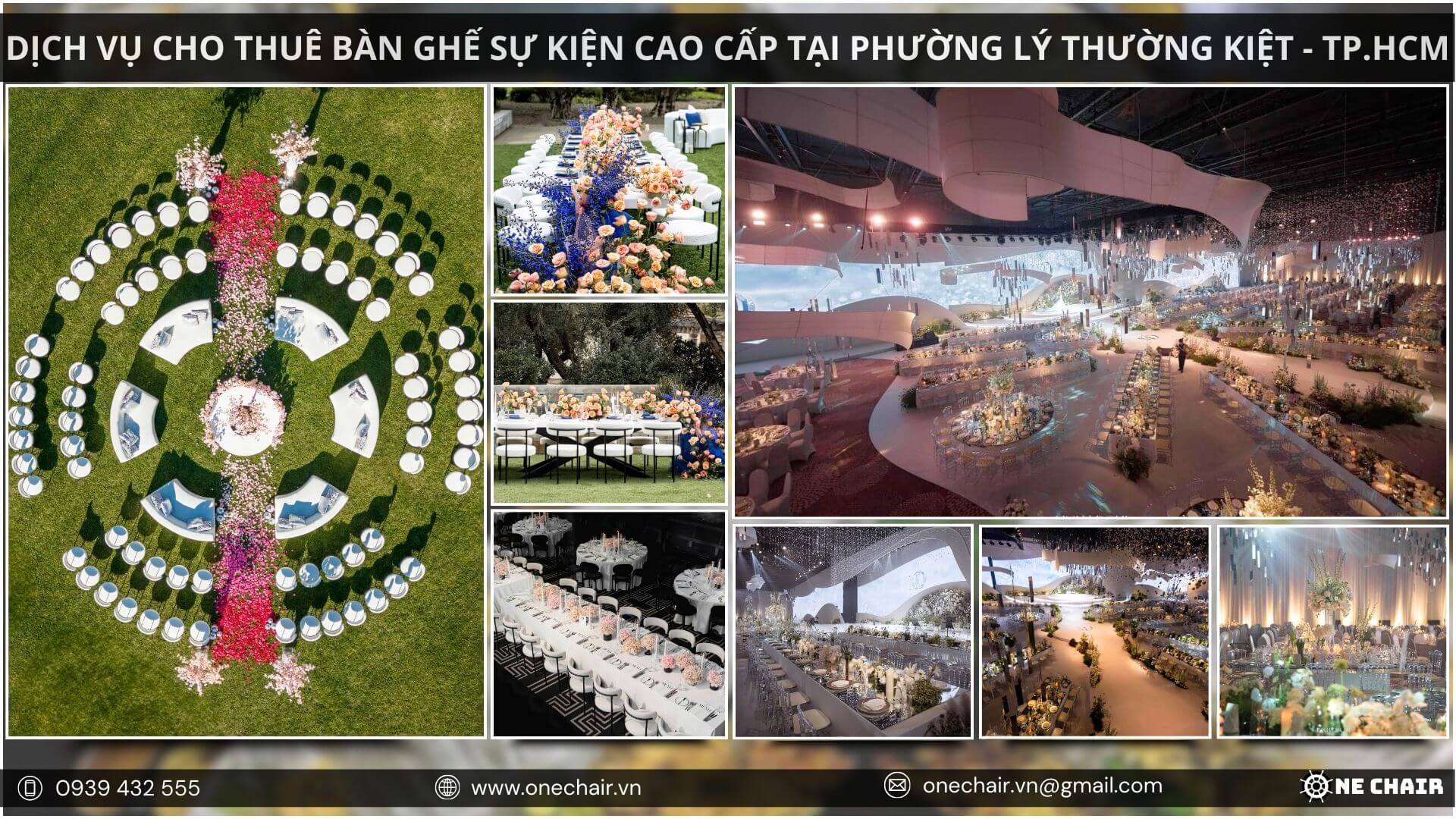Hình 2: Các không gian tổ chức sự kiện đa dạng dành cho phường Lý Thường Kiệt, quận Tân Bình.