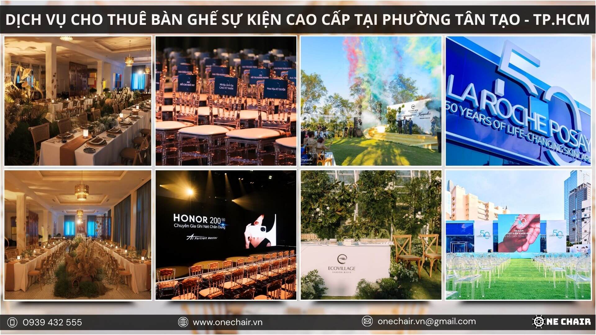 Hình 11: Bàn ghế cho sự kiện ra mắt sản phẩm chuyên nghiệp tại các địa điểm ở Thành phố Hồ Chí Minh.