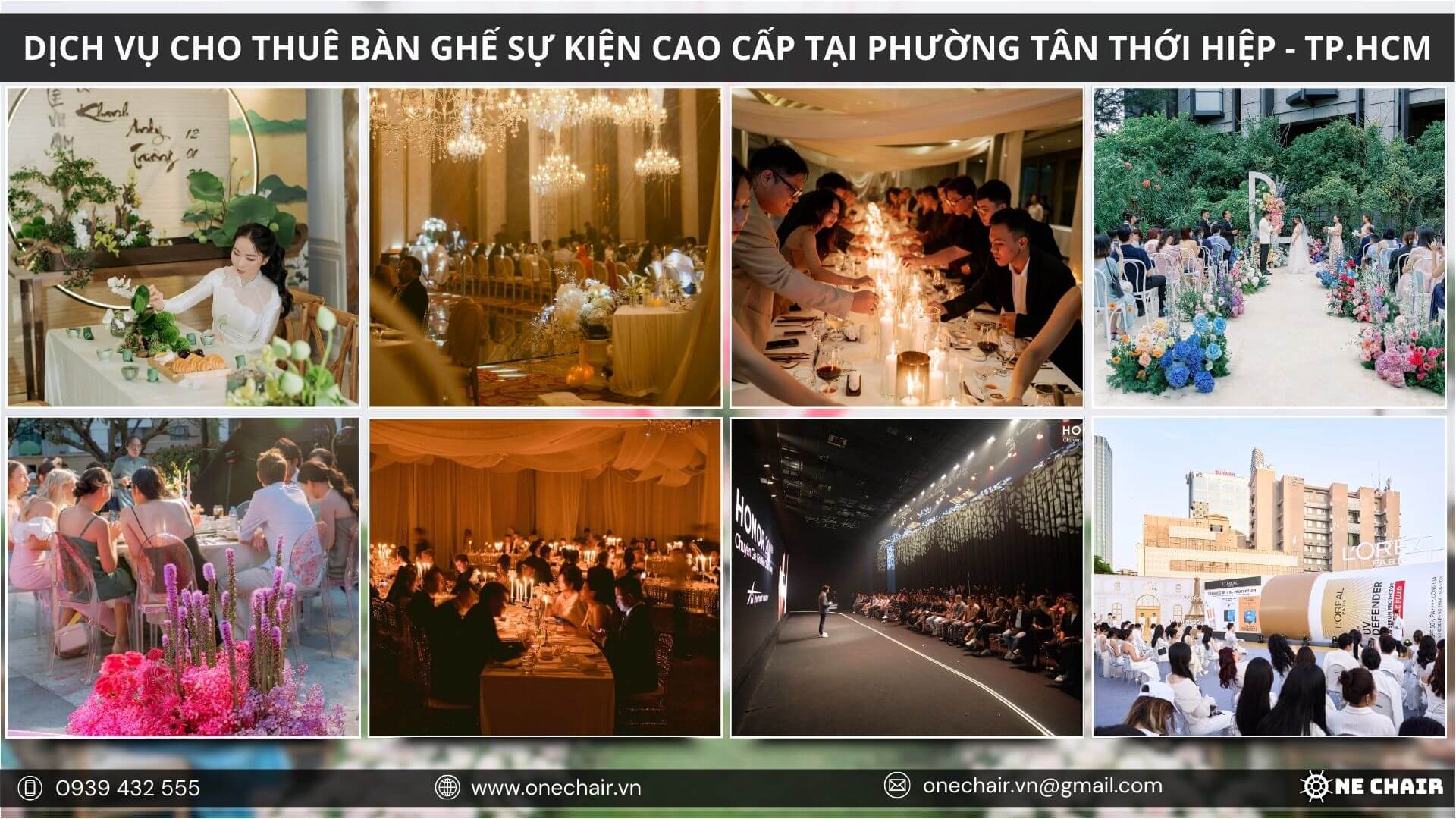 Ghế sự kiện nhập khẩu với chất lượng cao.