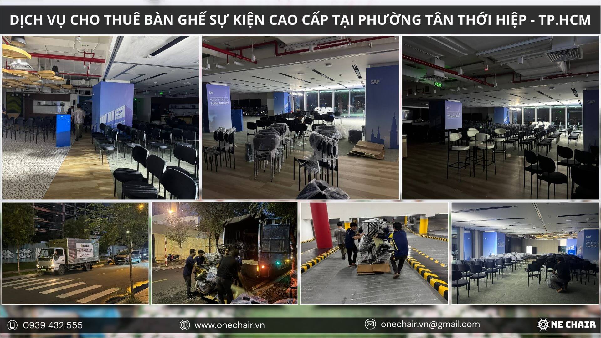 Đội ngũ chuyên gia OneChair làm việc với sự chuyên nghiệp.