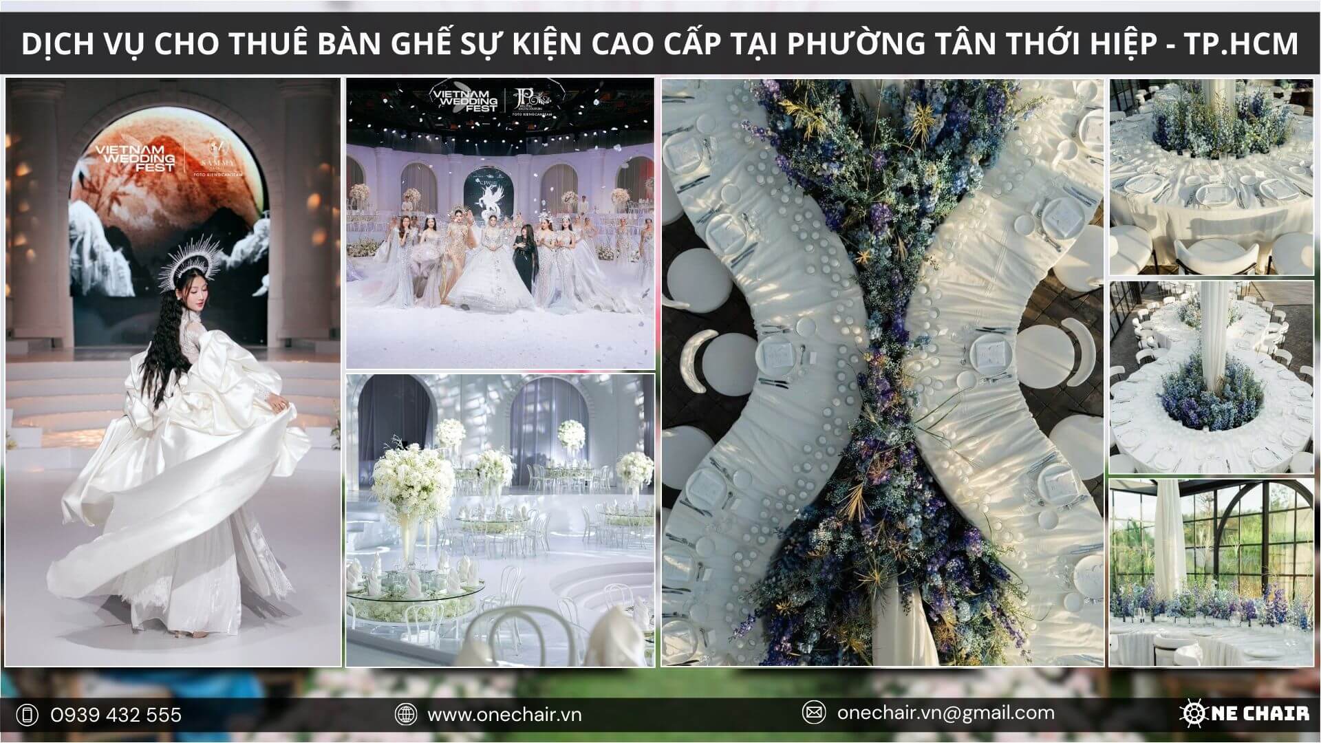 Không gian sự kiện sang trọng tại quận 12, TP.HCM với nội thất cao cấp.