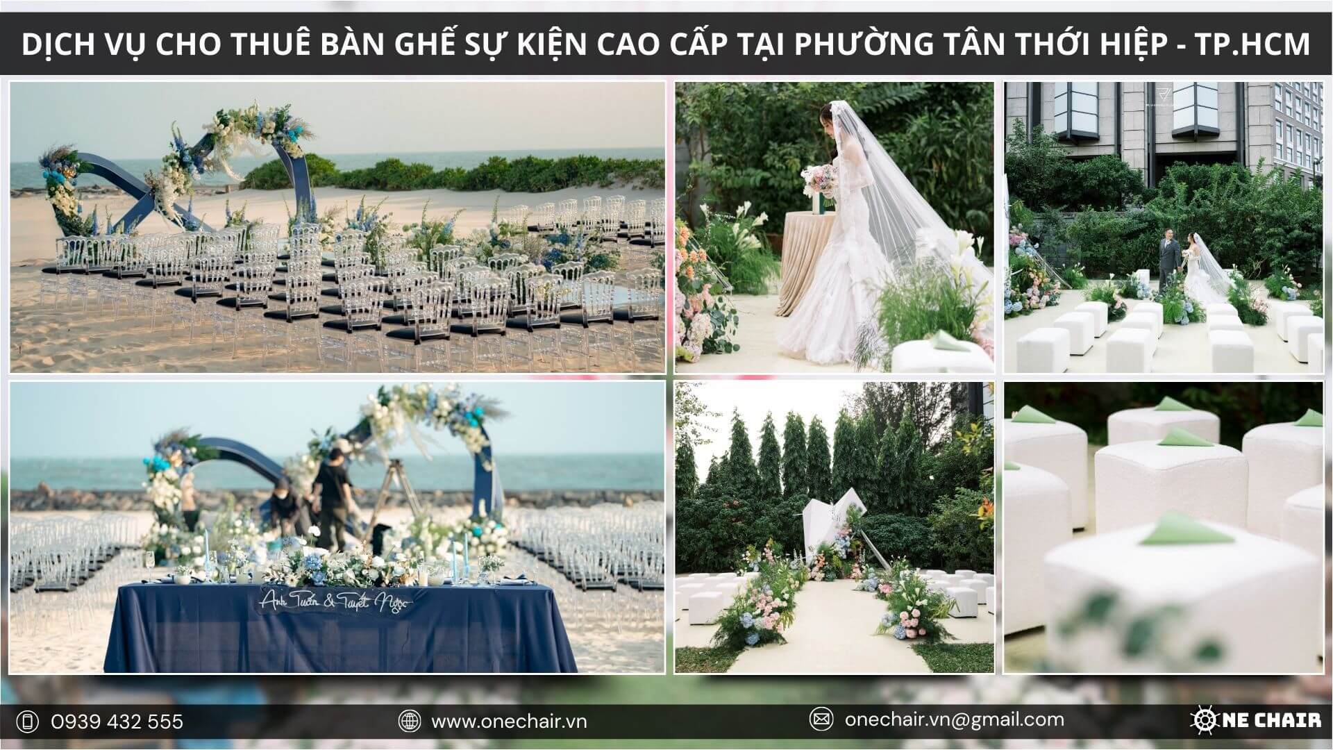 OneChair đồng hành cùng khách hàng hiện thực hóa ý tưởng sự kiện.
