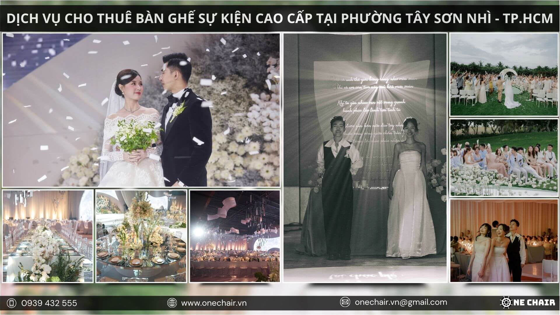 Hình 13: Nội thất tiệc cưới thượng lưu, cổ tích tại Thành phố Hồ Chí Minh.