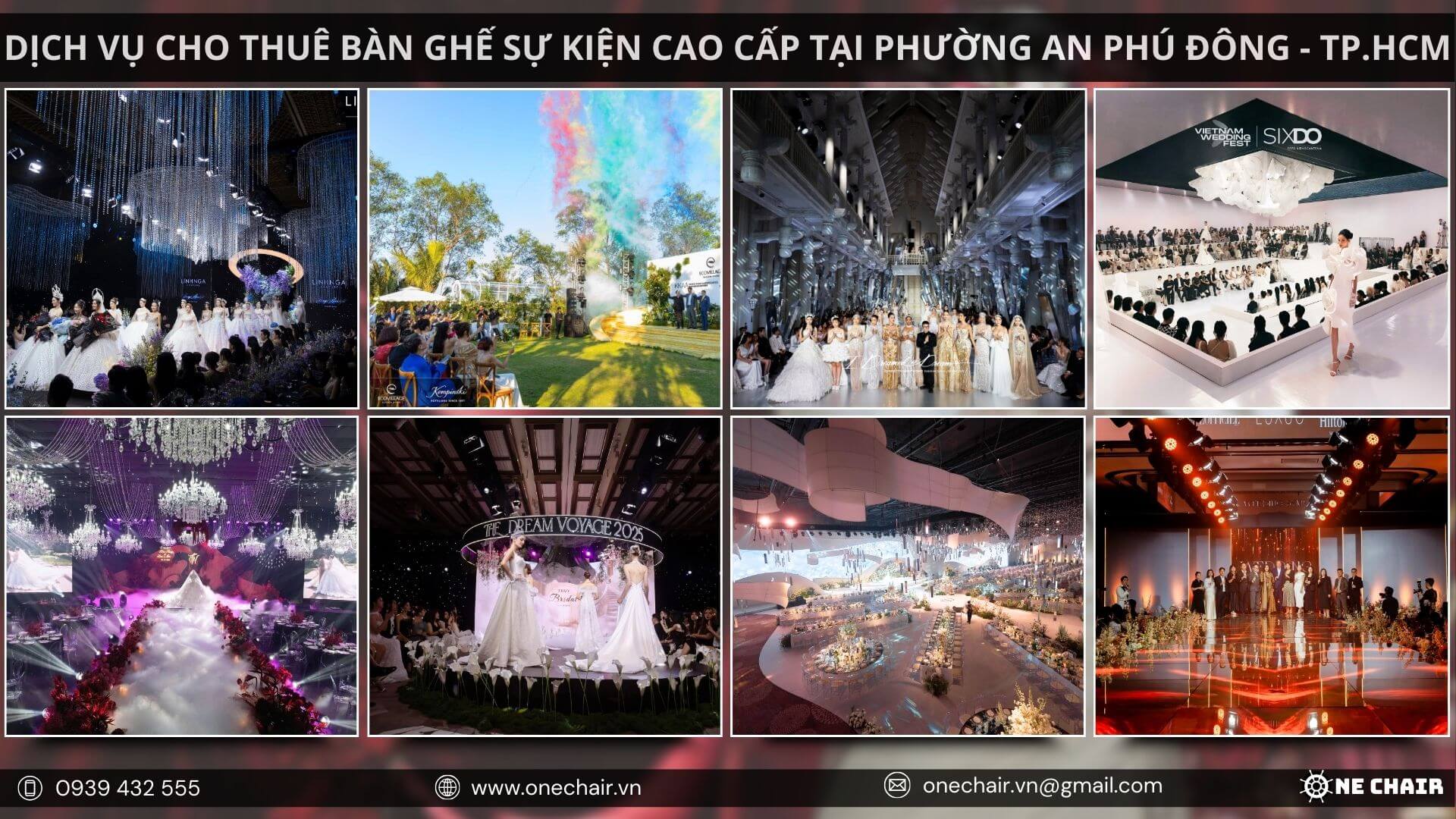 Sự đa dạng của các phong cách sự kiện hiện nay.