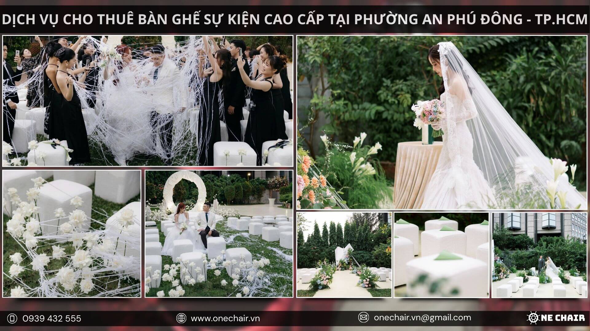 One Chair – Đơn vị uy tín trong ngành nội thất sự kiện.