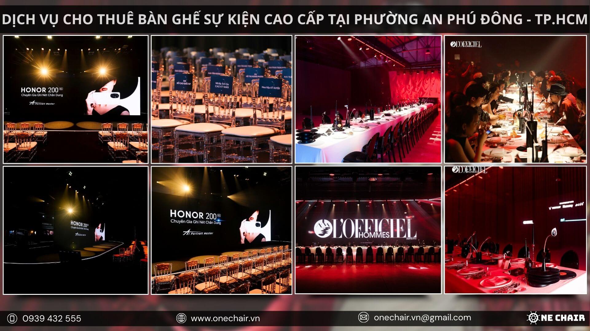 Không gian sự kiện phong cách Urban Chic.