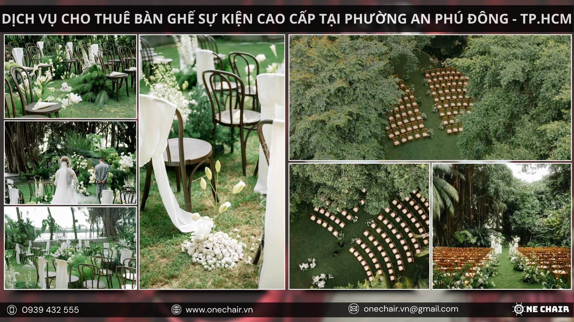 Sự kiện thân thiện môi trường với nội thất xanh.