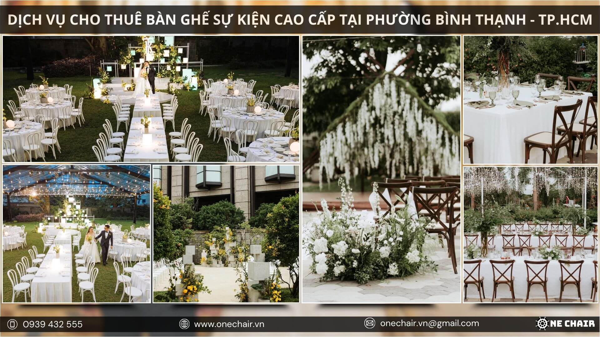 Hình 19: One Chair khẳng định vị thế dẫn đầu trong dịch vụ cho thuê nội thất sự kiện tại Thành phố Hồ Chí Minh.