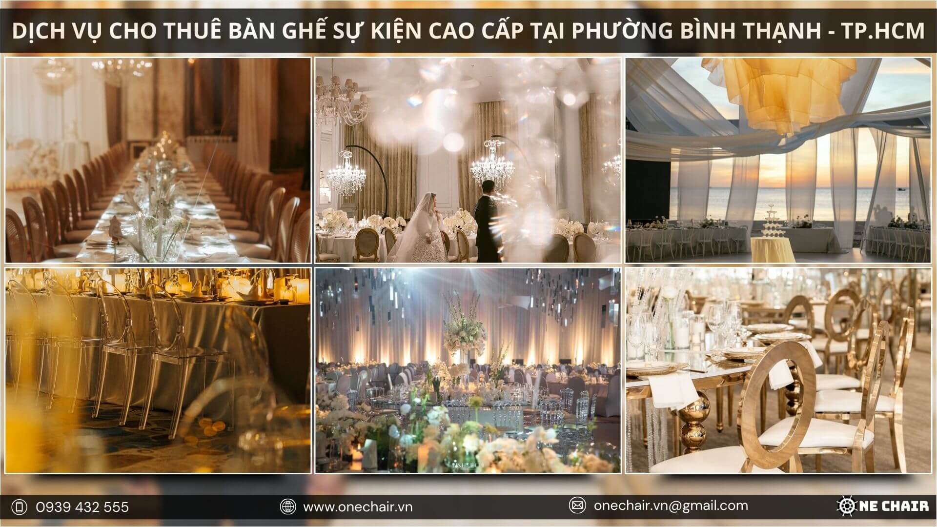 HÌnh 2: Đa dạng phong cách nội thất sự kiện đáp ứng mọi concept tại Thành phố Hồ Chí Minh.