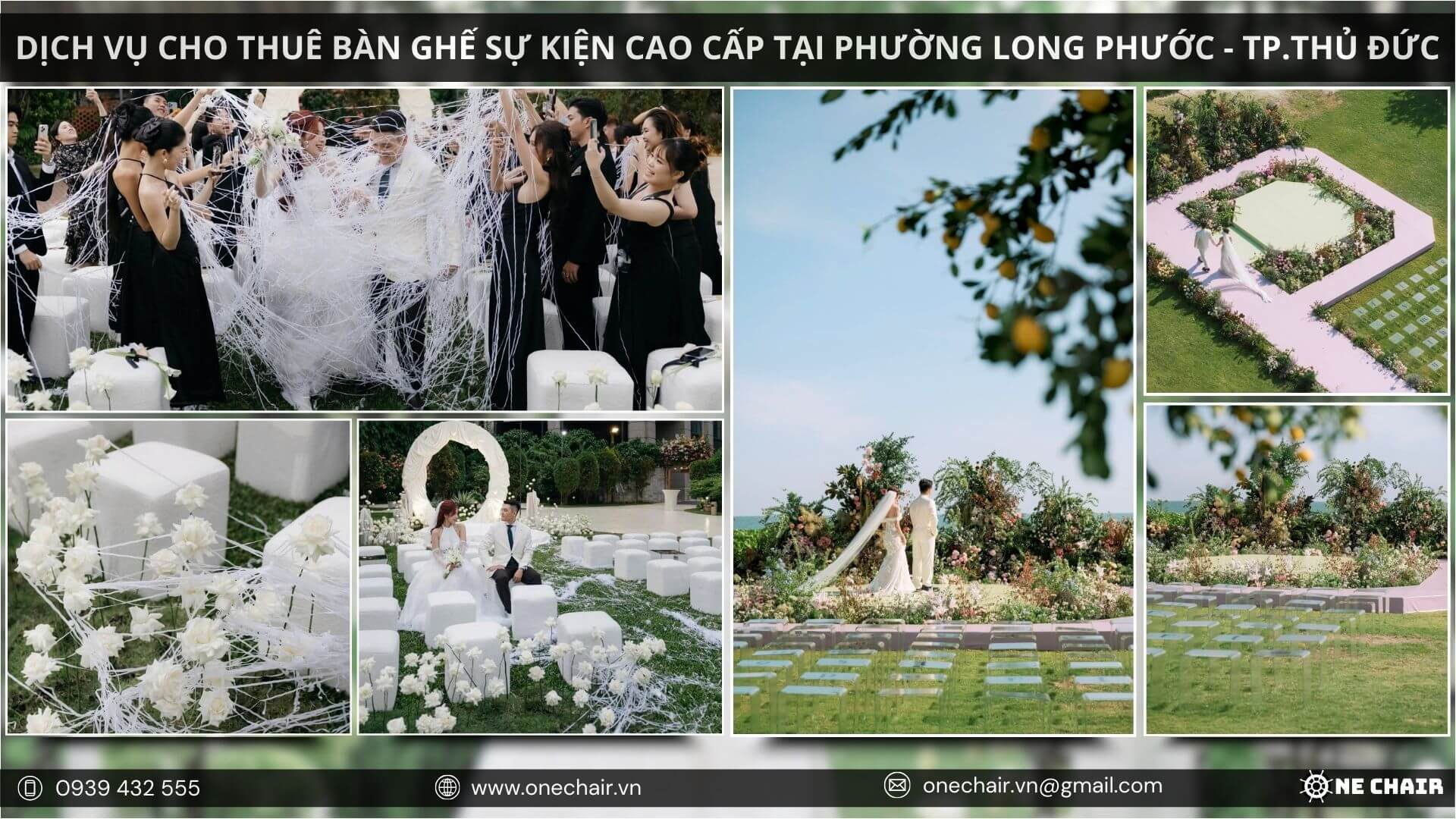 Hình 18: Bàn ghế cưới cao cấp cho đám cưới và tiệc gia tiên tại Thành phố Hồ Chí Minh.