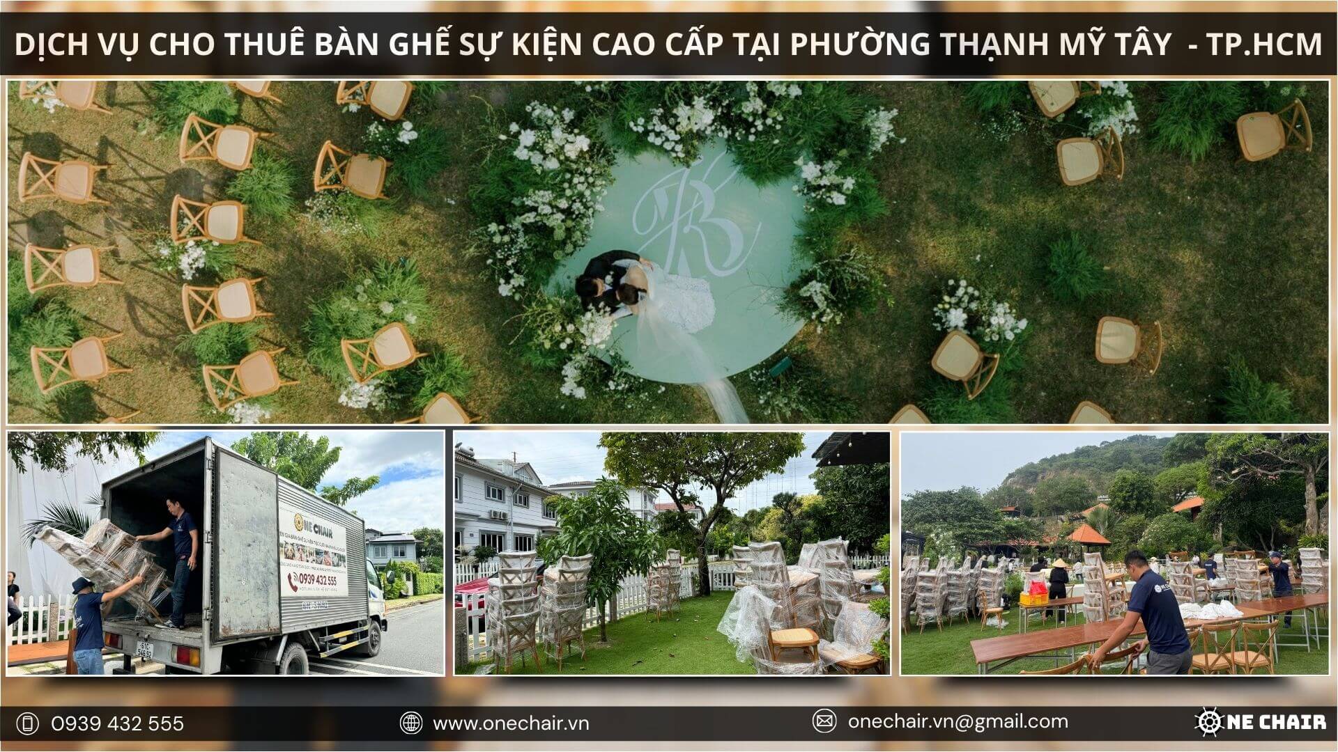 Hình 15: Quy trình chuyên nghiệp từ tiếp nhận brief đến khảo sát địa điểm tại Thành phố Hồ Chí Minh.