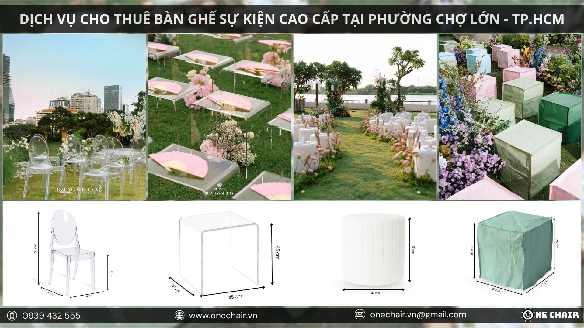 Bàn ghế hội nghị chuyên nghiệp của One Chair, tiêu chuẩn cao cho sự kiện doanh nghiệp.