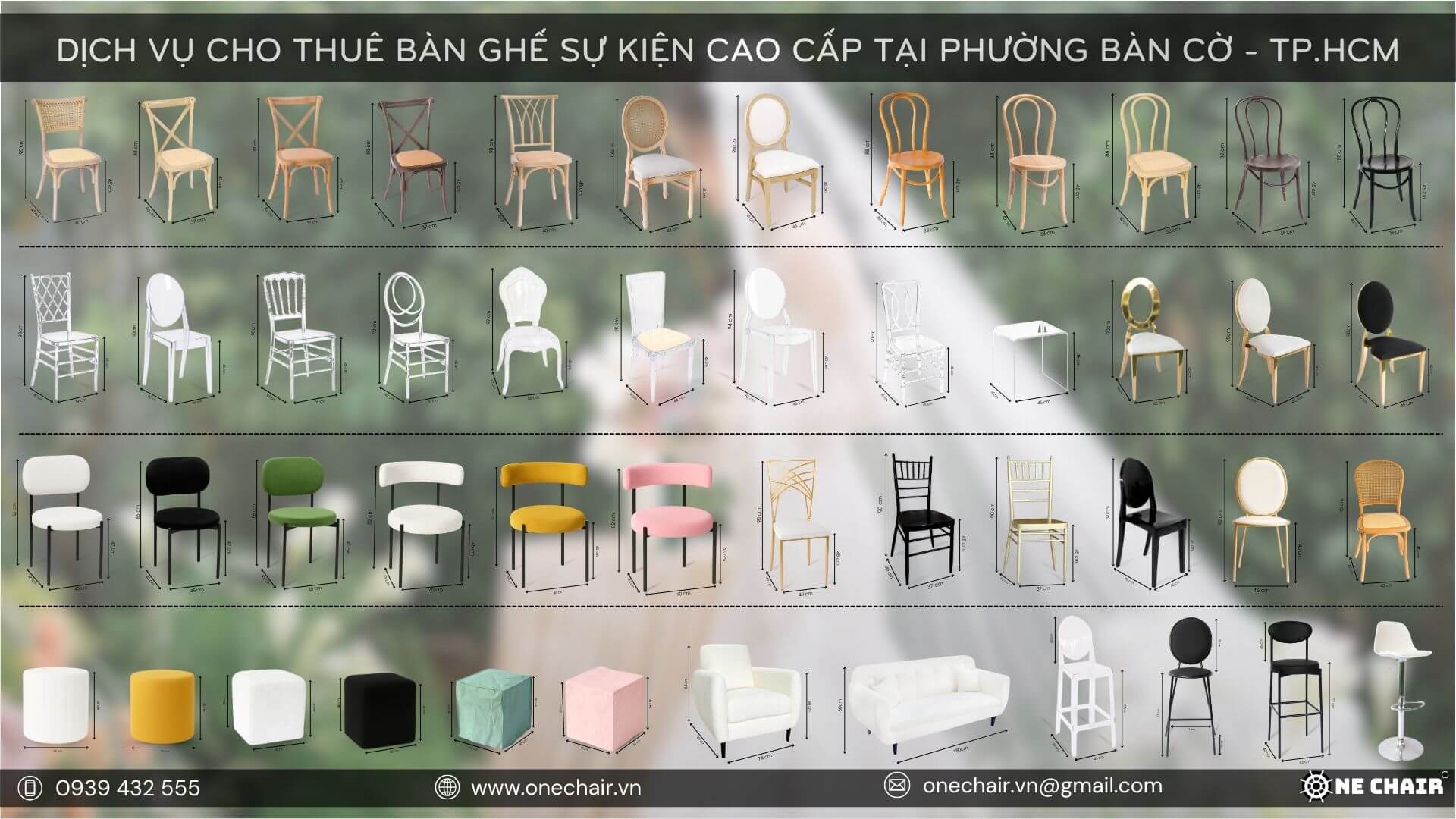 Ghé thăm showroom để trải nghiệm sản phẩm OneChair