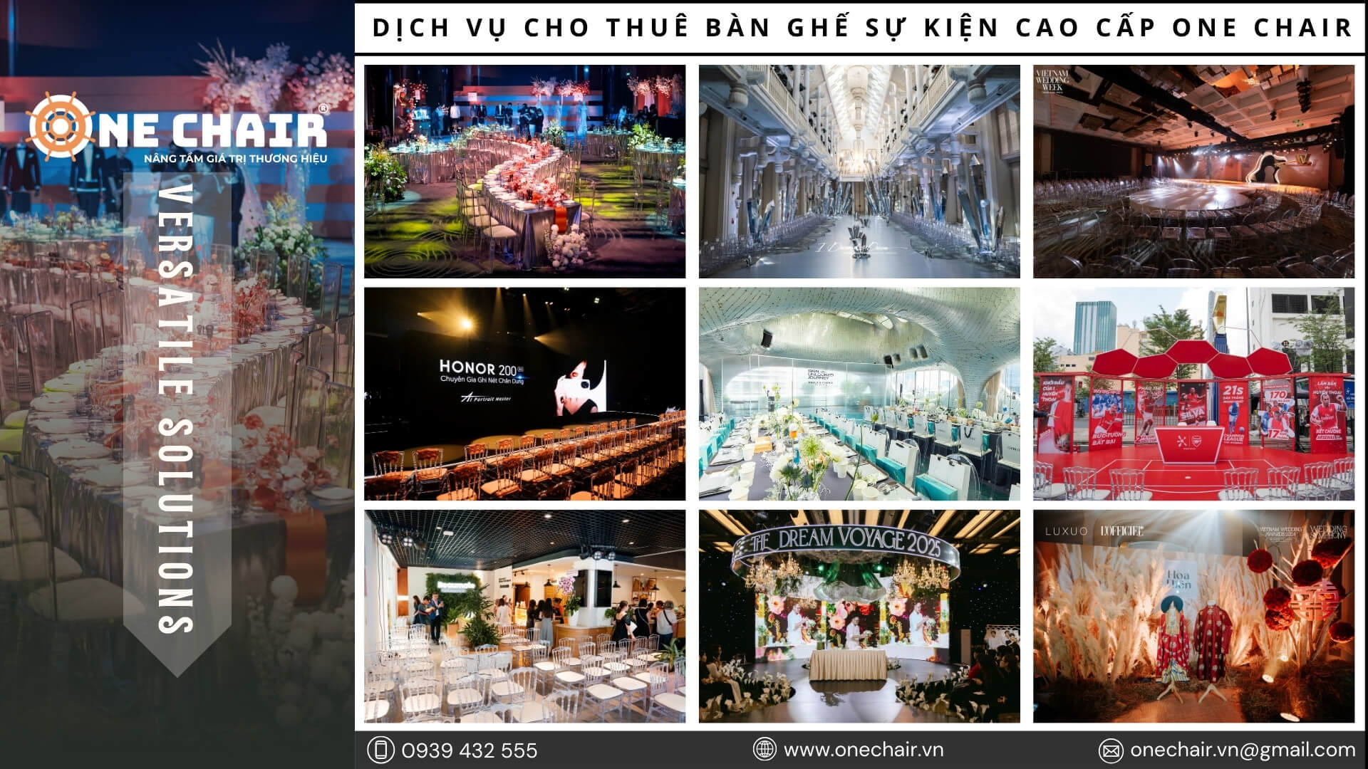 Hình 17: Yêu cầu thẩm mỹ và đồng bộ trong sự kiện biển tại Khánh Hòa