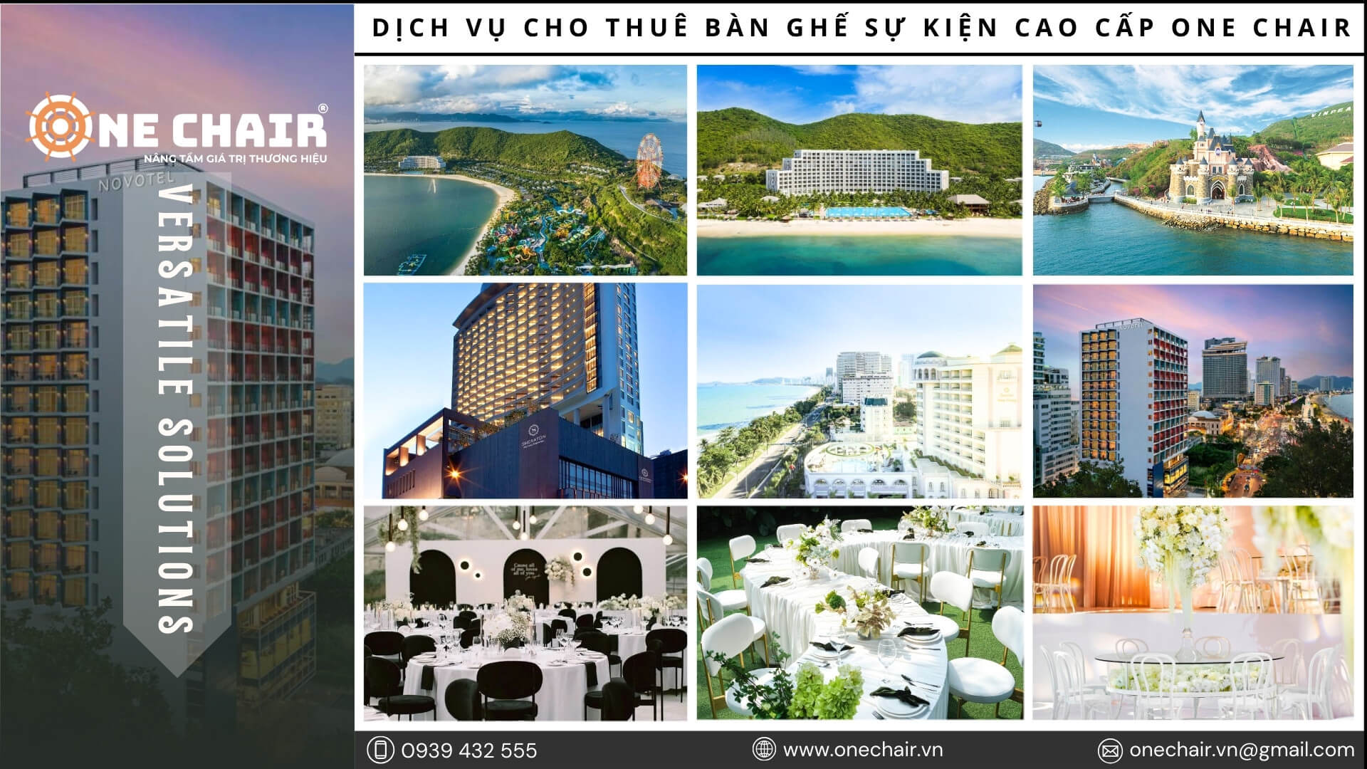 Hình 28: Thuê bàn ghế sự kiện cao cấp tại trung tâm TP. Nha Trang