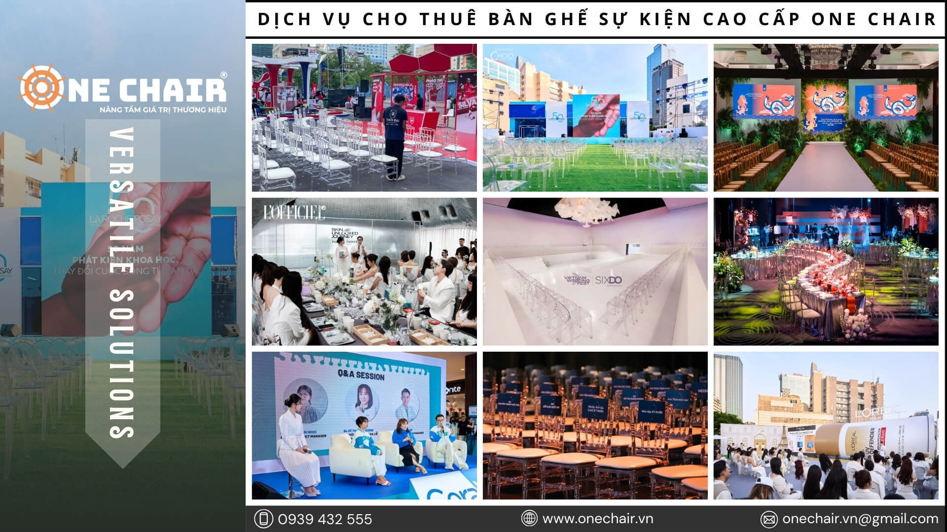 Hình 34: Đề xuất layout và phương án setup bàn ghế sự kiện tại Khánh Hòa