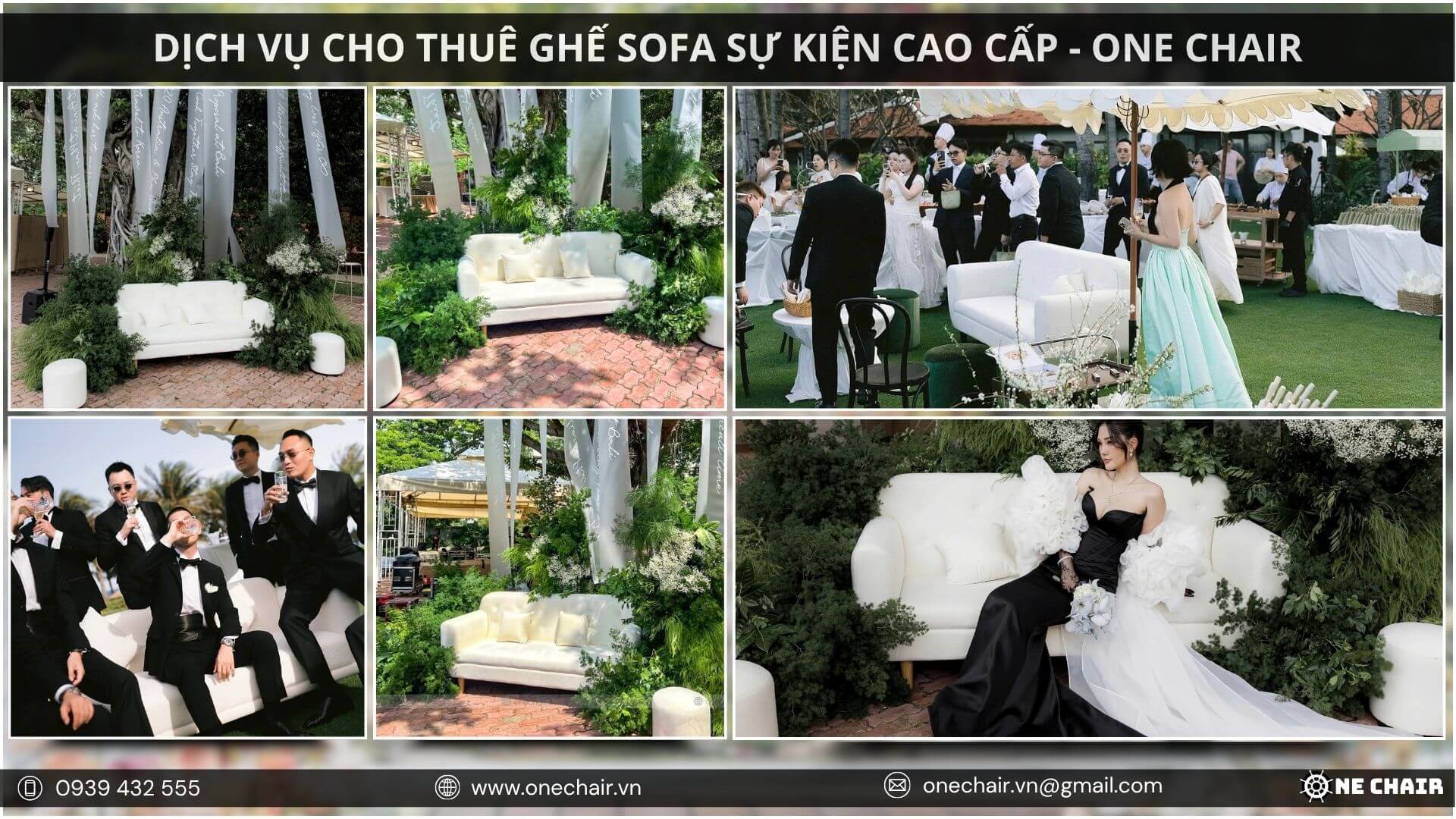 Hình 3: Sofa sự kiện ONE CHAIR – Cầu nối cảm xúc giữa con người và không gian tại TP.HCM