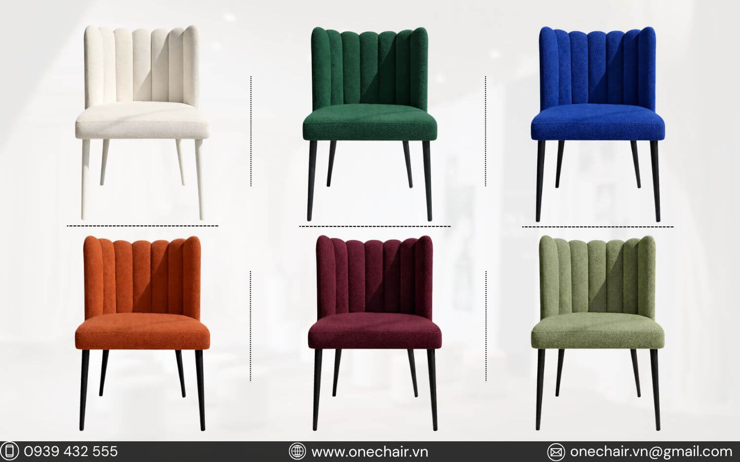 Bộ sưu tập ghế sofa sự kiện Tulip hottrend hiện đại