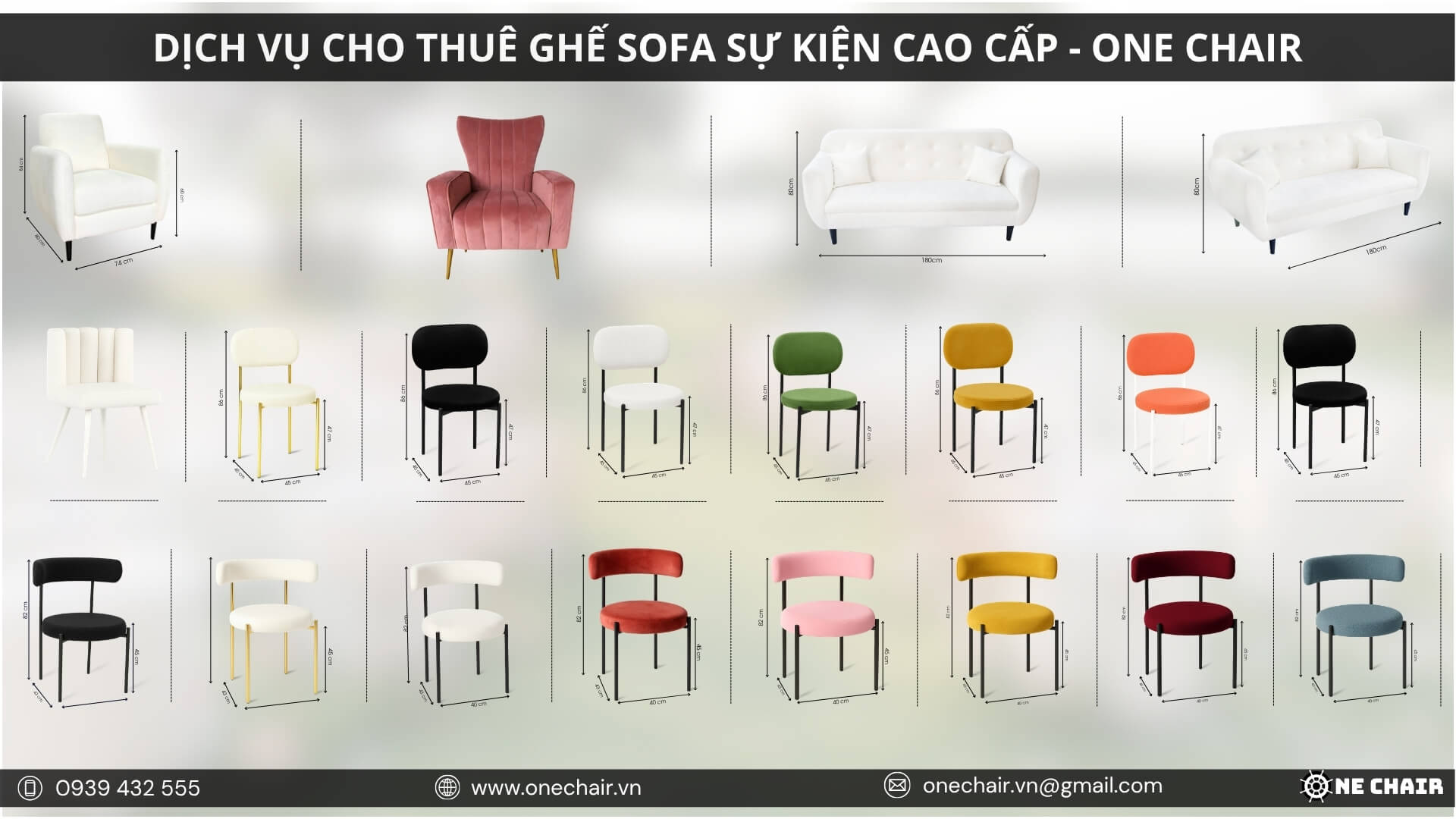 Hình 3: Bố trí sofa đúng tone giúp concept sự kiện đồng bộ và tinh tế