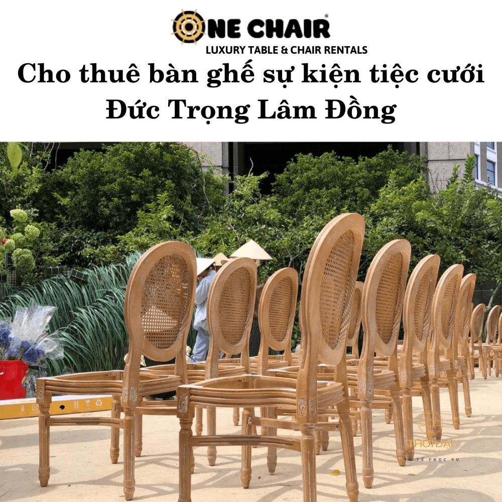 Hình 1: Cho thuê bàn ghế đám cưới đẹp Đức Trọng Lâm Đồng.