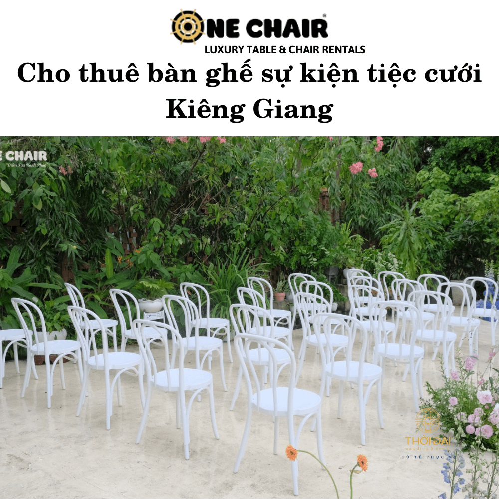 Hình 3: Cho thuê bàn ghế đám cưới đẹp Kiên Giang.