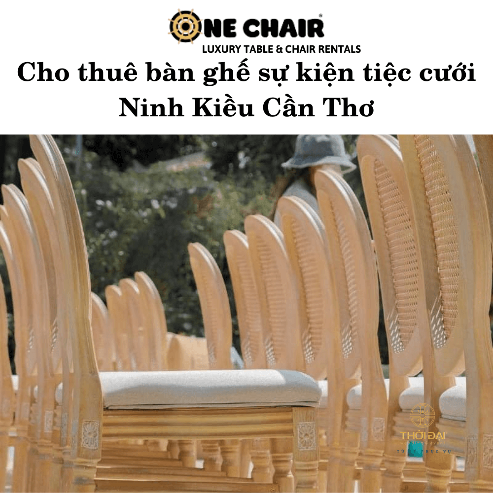 Hình 8: Cho thuê bàn ghế đẹp giá rẻ Ninh Kiều Cần Thơ.