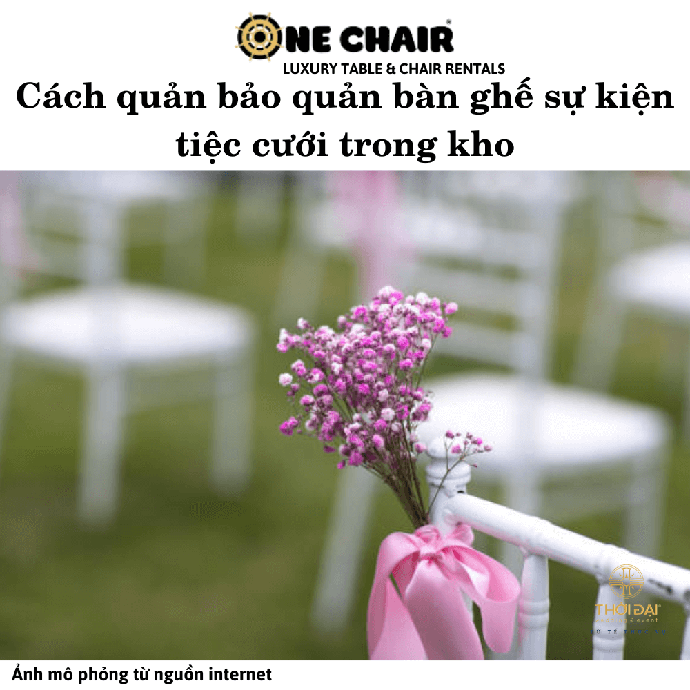 Hình 7: Cho thuê bàn ghế sự kiện tiệc cưới Chiavari đẹp giá rẻ tại Tân Phú, HCM.