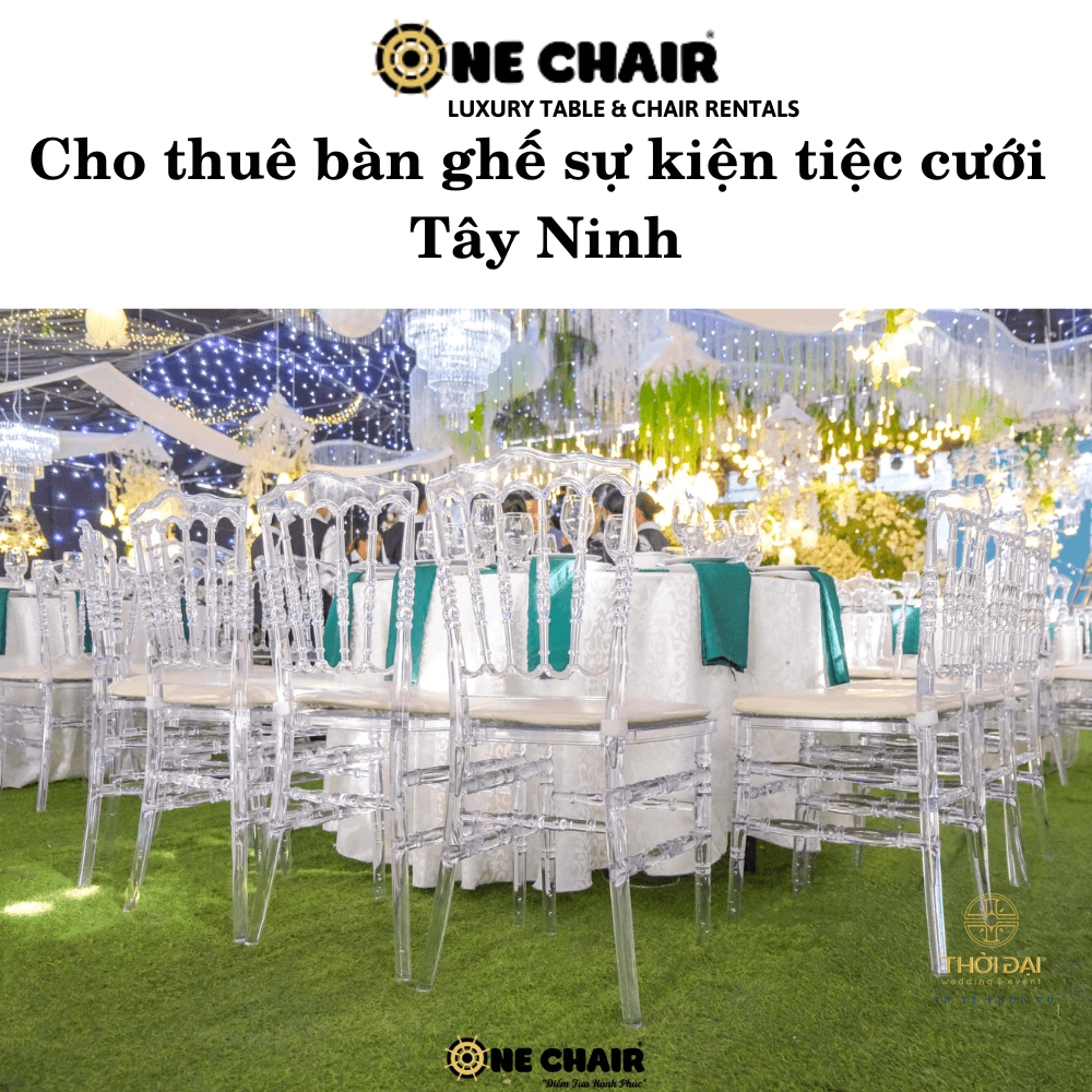 Hình 18: Cho thuê bàn ghế đám cưới cao cấp giá tốt tại Tây Ninh.