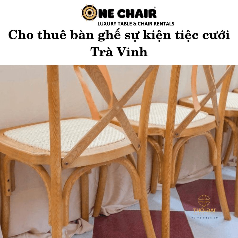 Hình 7: Cho thuê bàn ghế gỗ gia tiên sang trọng Trà Vinh.