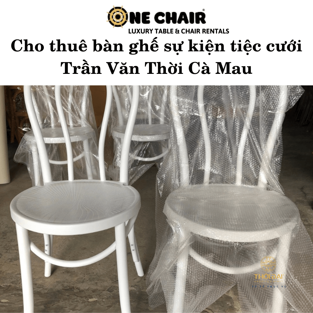 Hình 9: Cho thuê bàn ghế sự kiện tiệc cưới giá rẻ Trần Văn Thời Cà Mau.