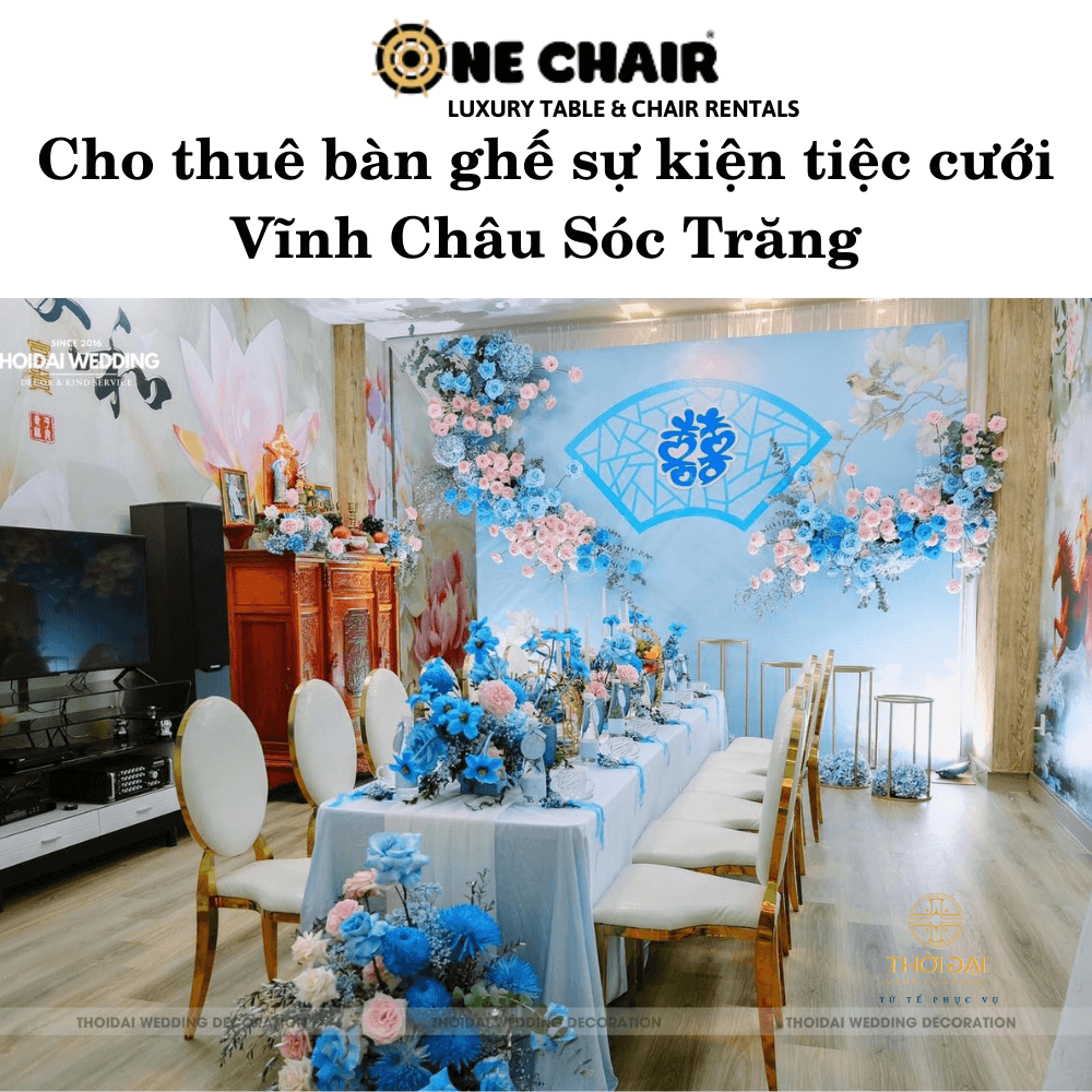 Hình 5: Cho thuê bàn ghế gia tiên cao cấp Vĩnh Châu Sóc Trăng.