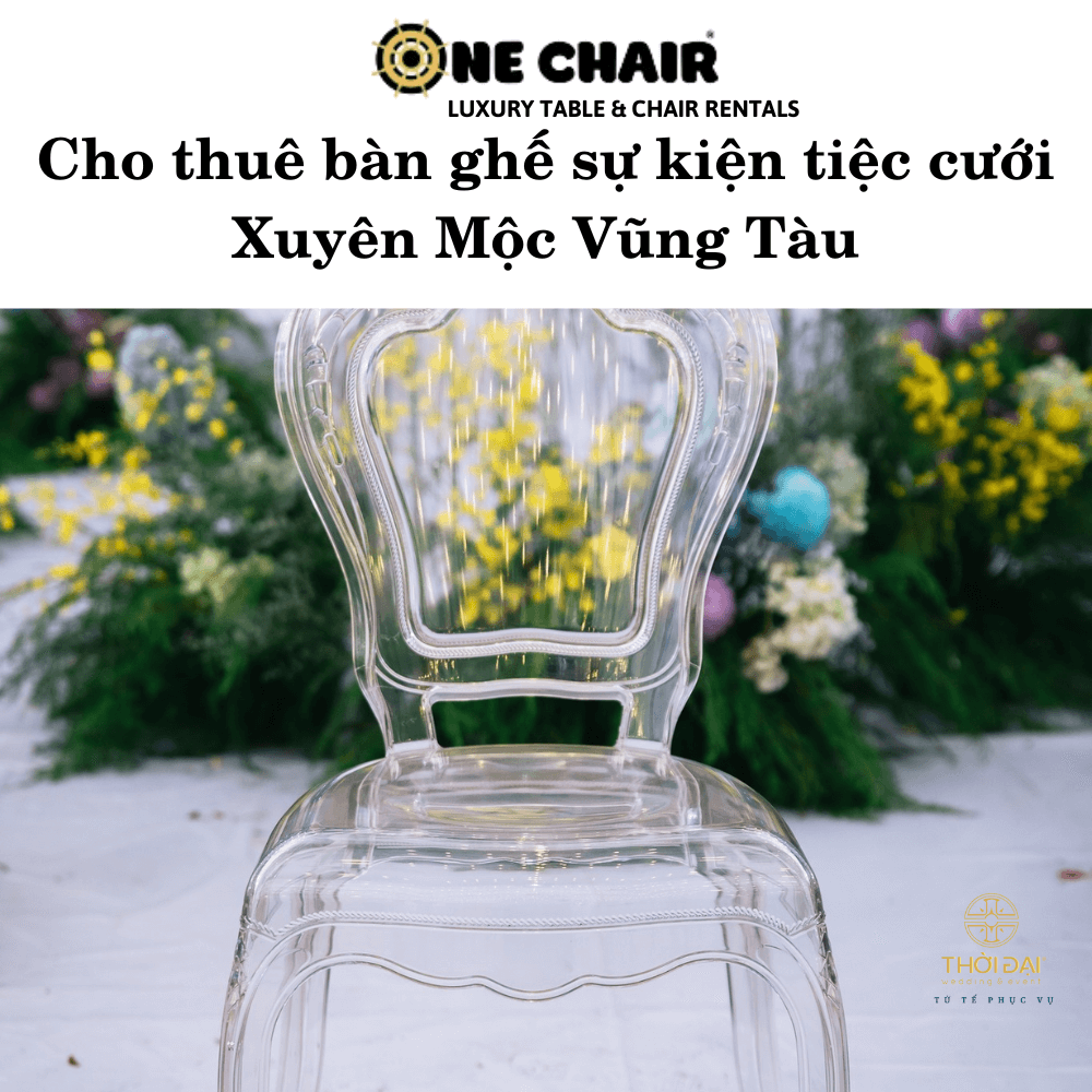 Hình 10: Cho thuê bàn ghế nhựa trong  đám cưới Xuyên Mộc Vũng Tàu.